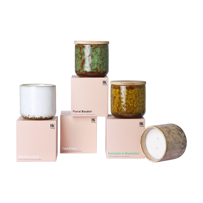 HKliving Floral Boudoir Geurkaars