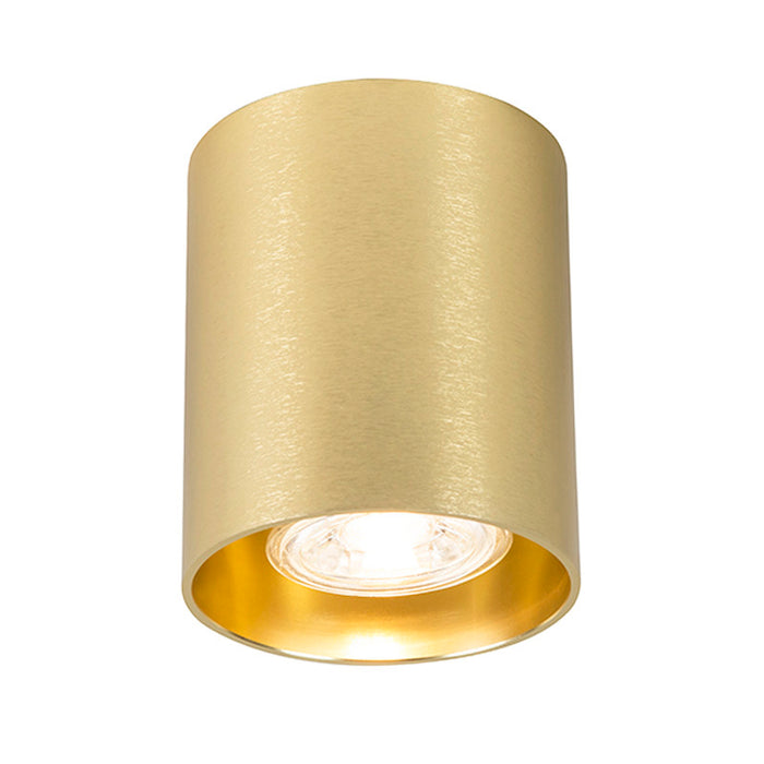 QAZQA Design opbouwspot goud GU10 50mm - Tubo