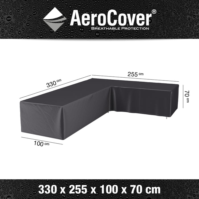 AeroCover Loungesethoes B 255 x D 330 cm Rechts