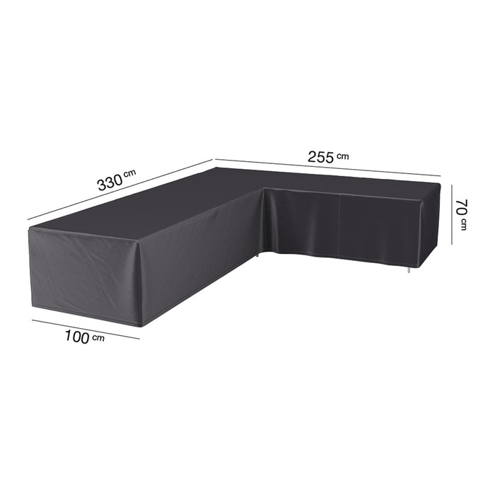 AeroCover Loungesethoes B 255 x D 330 cm Rechts