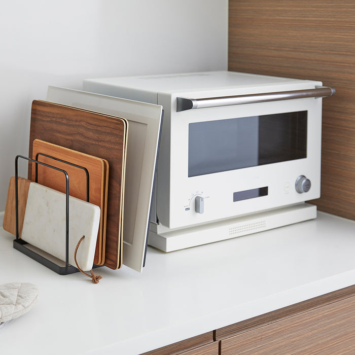 Yamazaki Tower Dienbladen Standaard - Zwart