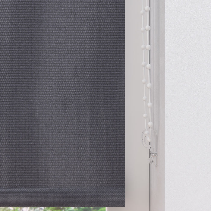 Rolgordijn Easy Verduisterend Dark Grey 90 x 190 cm
