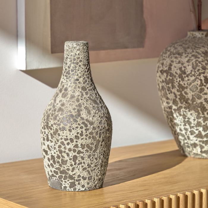 Kave Home Amaranta Vaas Groot - Grijs