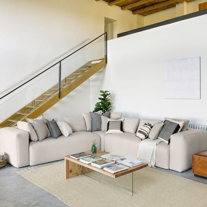 Kave Home Basilisa Schilderij 90 x 90 cm