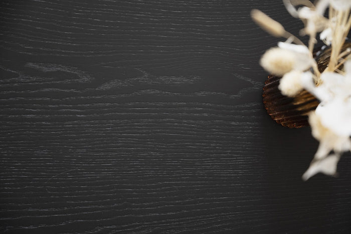 Rowico Home Everett Houten Vitrinekast - H 195 cm - Zwart