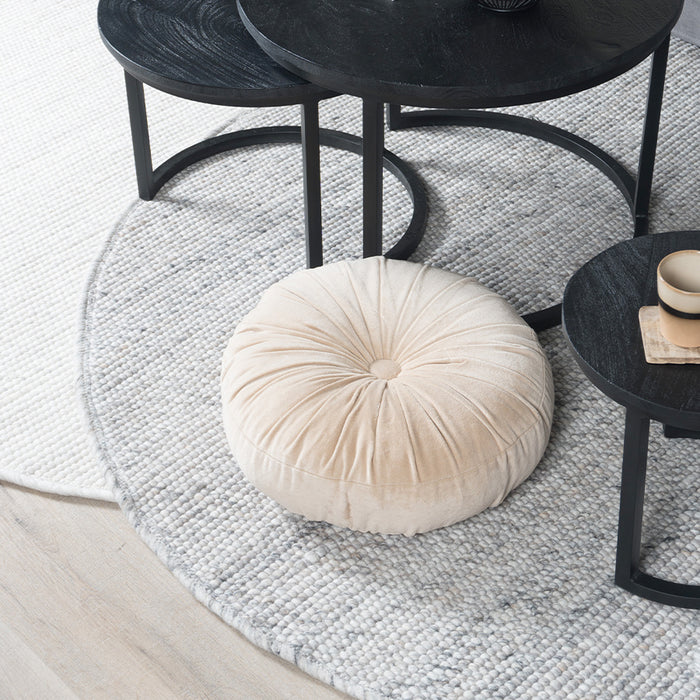 Vloerkleed Pebbel 834 - Rond ø120 cm