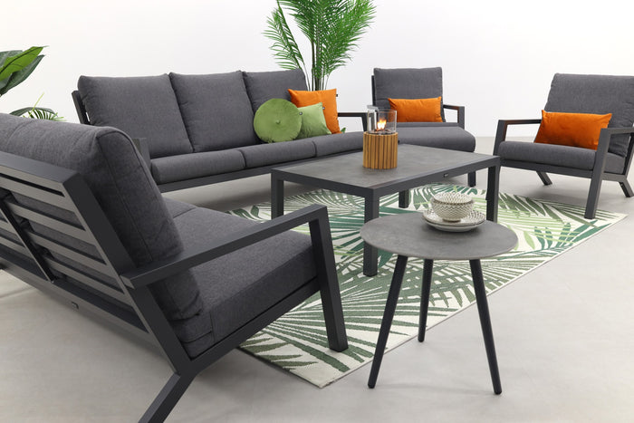 VDG Atlanta loungeset 6-delig - stoelen banken en tafel