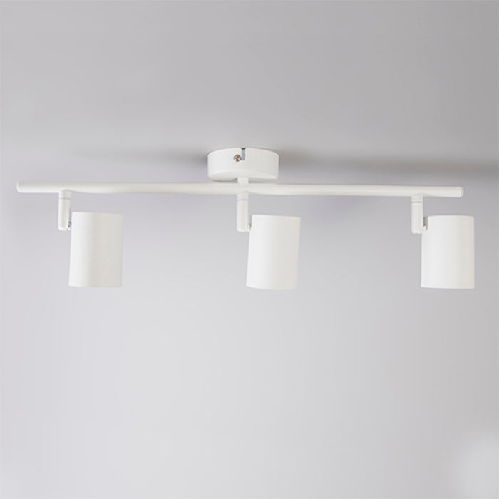 QAZQA Moderne plafondspot wit 3-lichts kantelbaar - Jeana