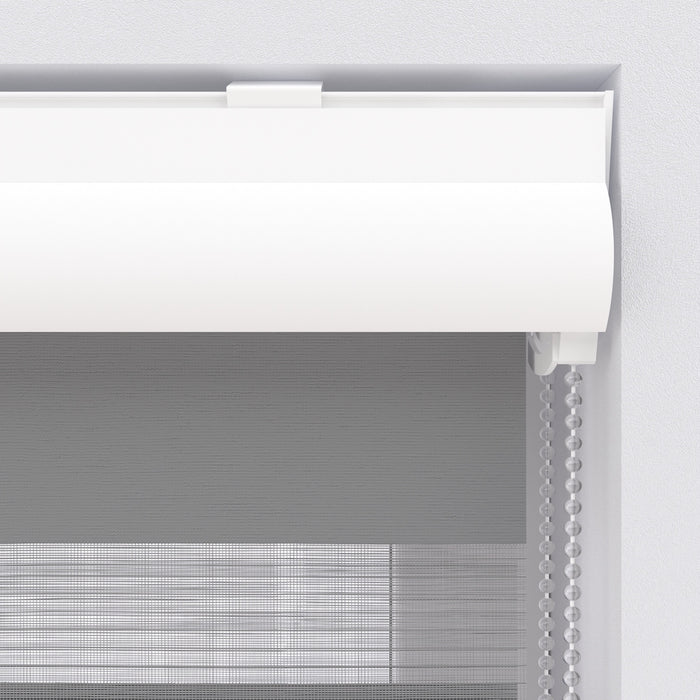 Duo Rolgordijn Splendid - Lichtdoorlatend - Grijs - 150x175 cm