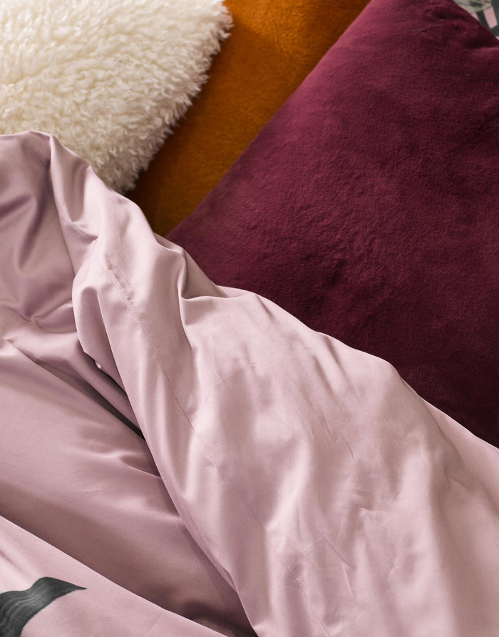 Essenza Eleanor Dekbedovertrek Woodrose 240 x 220 cm