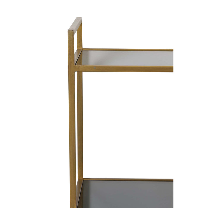 Light & Living Kast 3L 100x40x90 cm MARIKI glas smoke-goud
