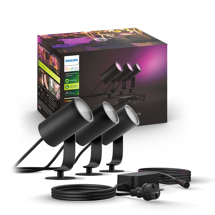 Philips Hue Lily Tuinspot Starterspakket met Hue Bridge