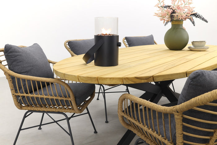 Garden Impressions Margriet natural|Taste Prado Ellips tuinset