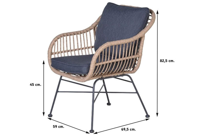 Garden Impressions Margriet natural|Taste Prado Ellips tuinset