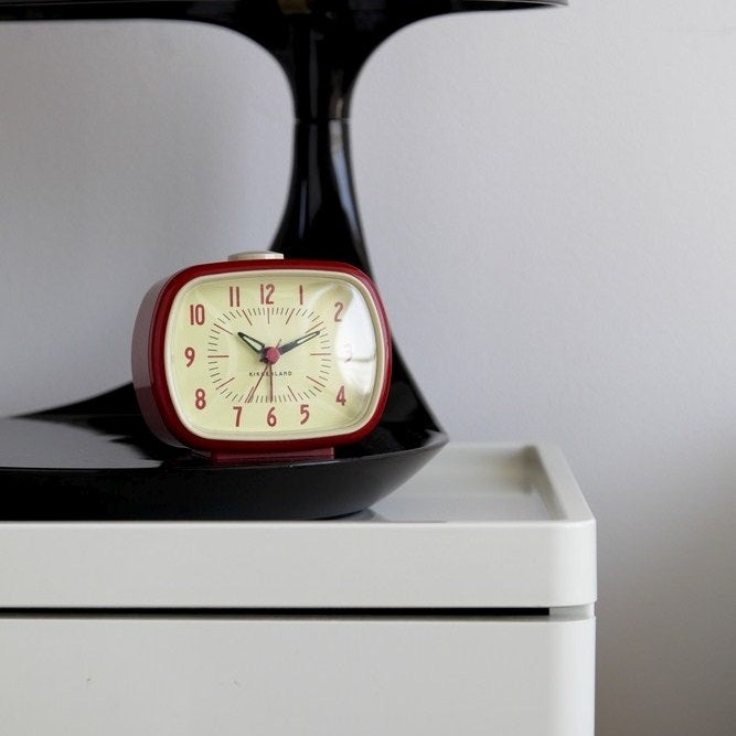 Kikkerland Retro Wekker 11 x 9 cm