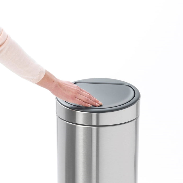Brabantia Touch Bin New Afvalemmer 30 Liter Vingerafdrukvrij