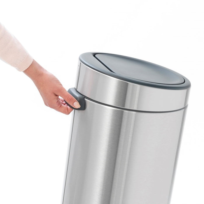 Brabantia Touch Bin New Afvalemmer 30 Liter Vingerafdrukvrij