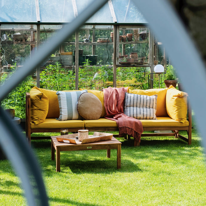 Malagoon Katoenen Plaid - Timber Terracotta