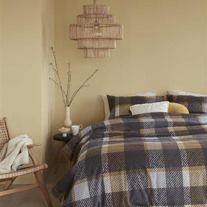 Beddinghouse Marnix Dekbedovertrek 200 x 200/220 cm - Grijs