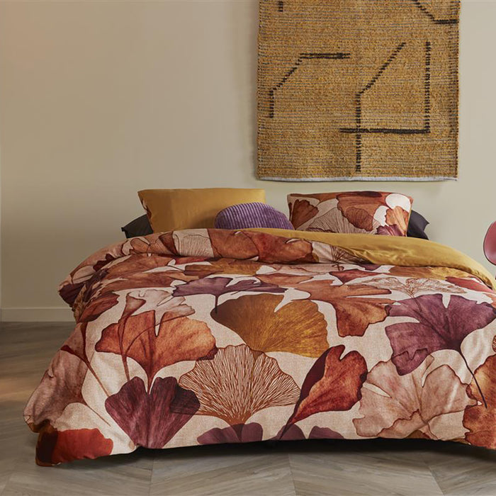 Beddinghouse Sue Dekbedovertrek 140 x 200/220 cm - Terracotta