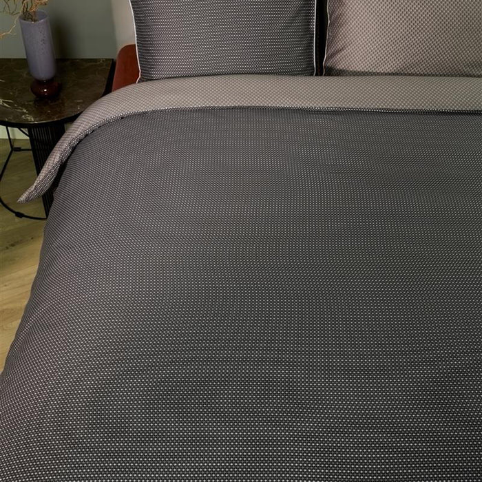 Kardol Richmond Dekbedovertrek 140 x 200/220 cm - Antraciet