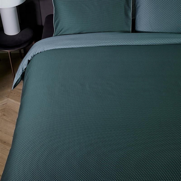 Kardol Richmond Dekbedovertrek 200 x 200/220 cm - Blauw/groen