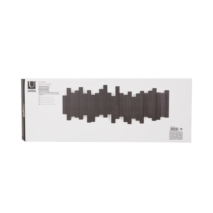 Umbra Sticks Wandkapstok 5 Haken - Zwart