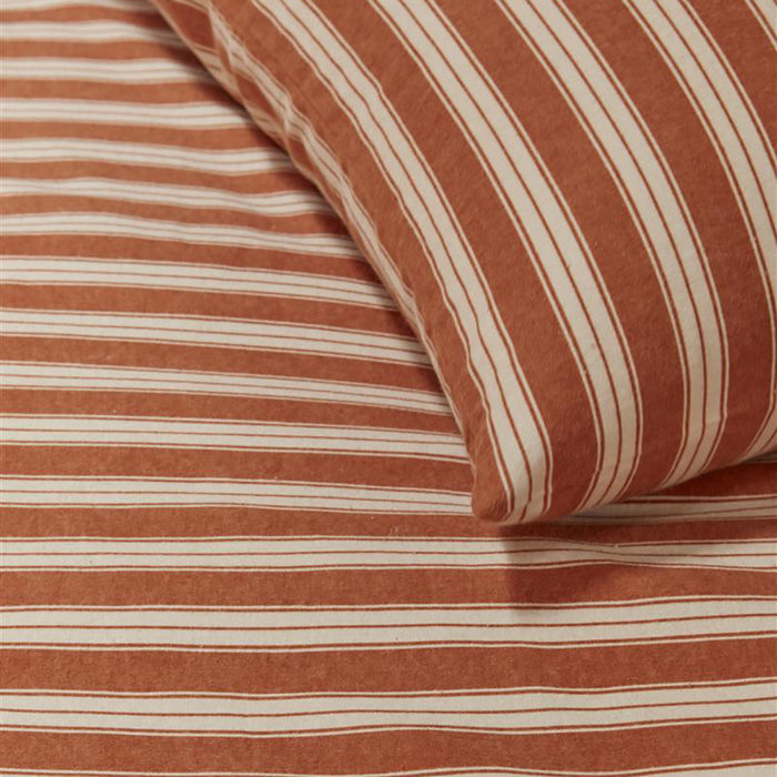 vtwonen Pyjamas Dekbedovertrek 240 x 200/220 cm - Terracotta