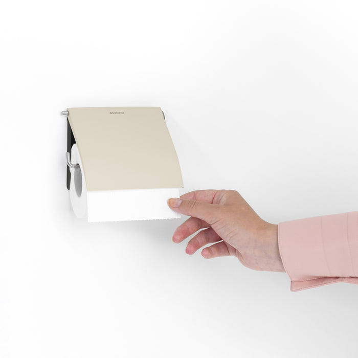 Brabantia ReNew Toiletrolhouder met Klep