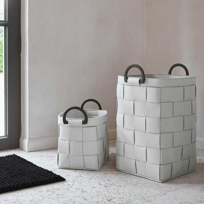 Aquanova Dix Wasmand 66 L - Zilvergrijs