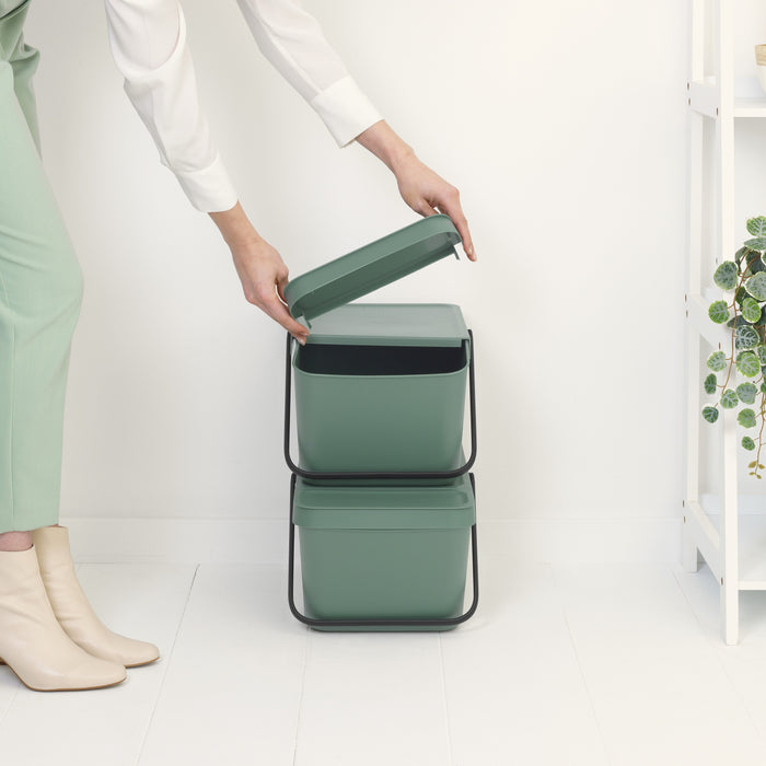Brabantia Sort & Go Stapelbare Afvalemmer - 20 L