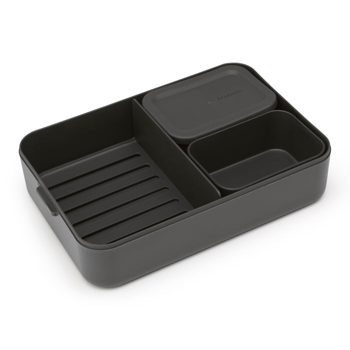 Brabantia Make & Take Bento Lunchbox - Kunststof - Dark Grey