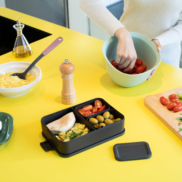 Brabantia Make & Take Bento Lunchbox - Kunststof - Dark Grey