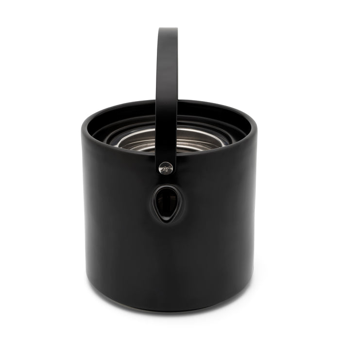 Bredemeijer Umea Theeset met warmer 1,2 L - Zwart