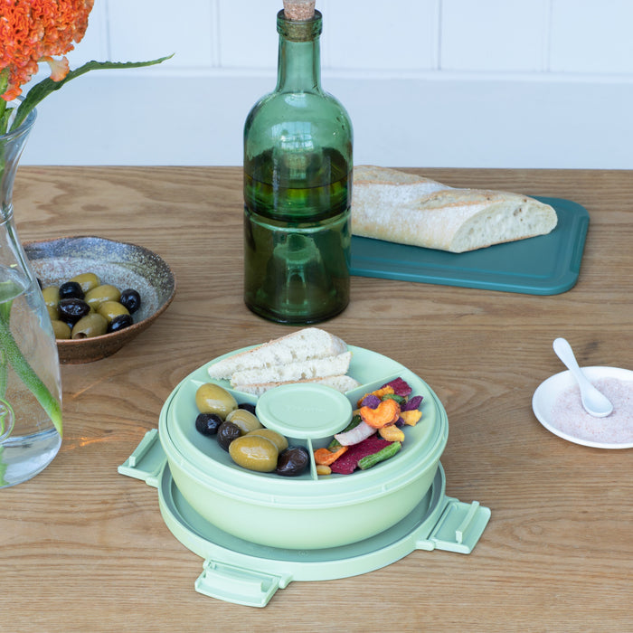 Brabantia Make & Take Salade Lunchbox 1,3 L - Kunststof - Jade Green