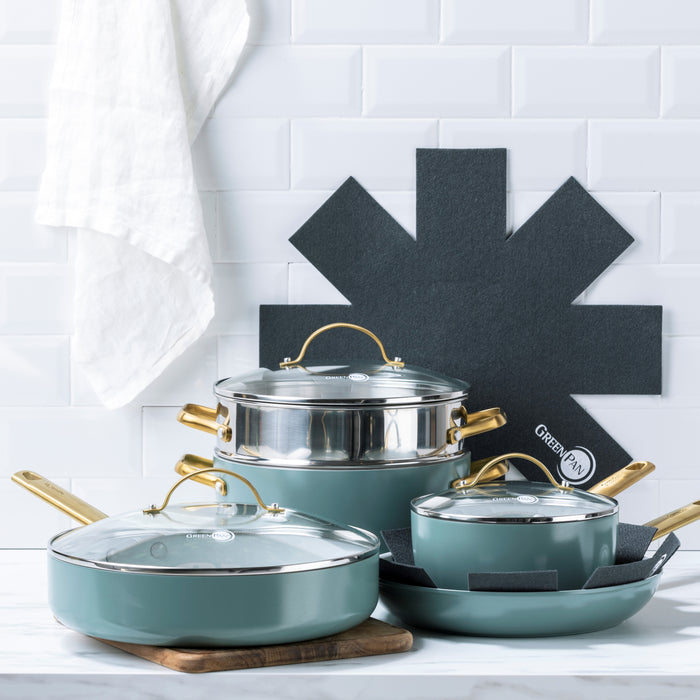 Greenpan Padova Pannenset 5-delig met 2 pannenbeschermers