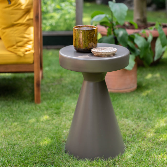 Leitmotiv Solid Bijzettafel - Taupe