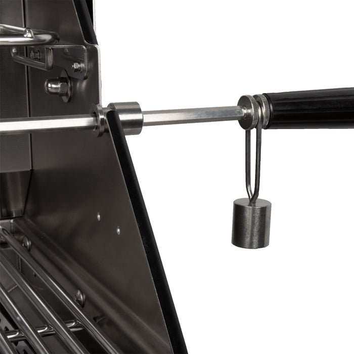 Boretti Imperatore Nero Gasbarbecue - 4 Branders
