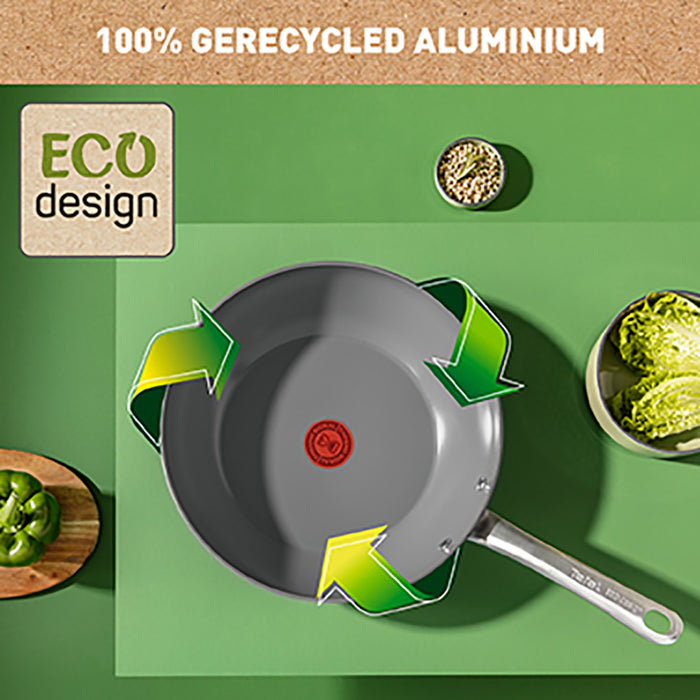 Tefal Renew+ Keramische Wokpan Ø 28 cm