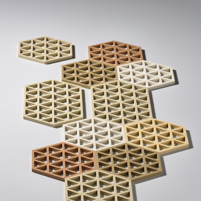Zone Denmark Triangles Onderzetter - Zand