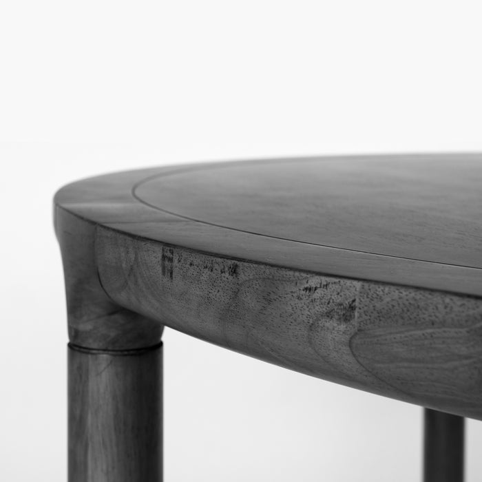 Zuiver x fonQ Storm Eettafel - Ø 130 cm - Donkerbruin