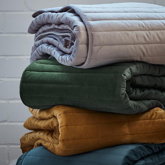 KAAT Amsterdam Confer Sprei 180 x 260 cm - Groen