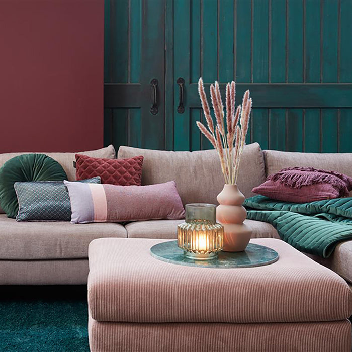 KAAT Amsterdam Confer Sprei 260 x 260 cm - Groen