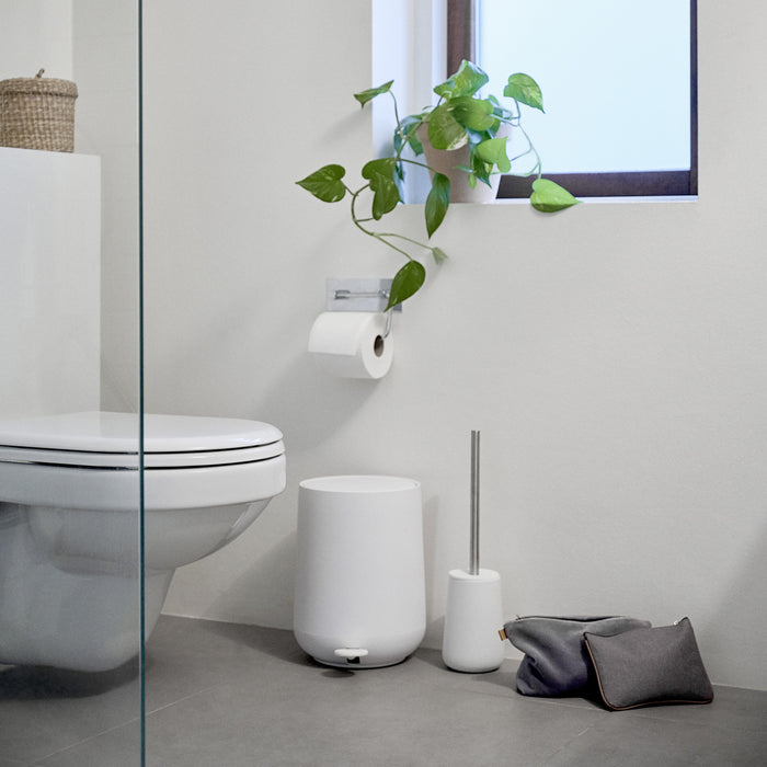 Zone Denmark Nova Toiletborstel met Houder - Wit
