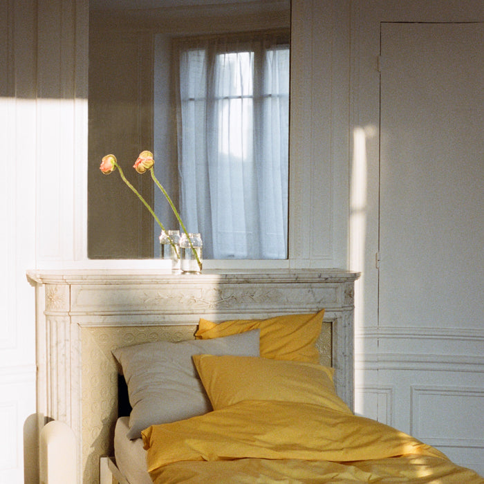 HAY Duo Kussensloop 70 x 60 - Golden Yellow