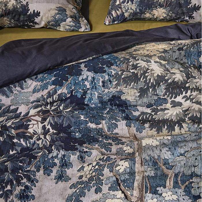 At Home by Beddinghouse From Afar Dekbedovertrek 200 x 200/220 cm - Blauw