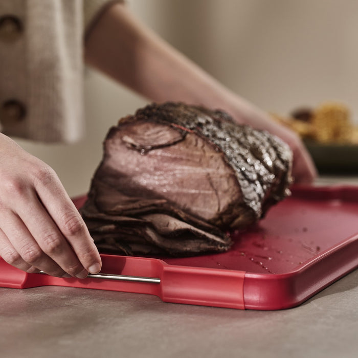 Joseph Joseph Cut & Carve Snijplank - Rood - L