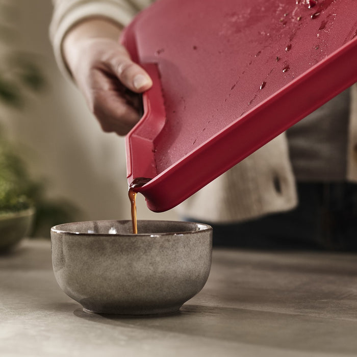 Joseph Joseph Cut & Carve Snijplank - Rood - L