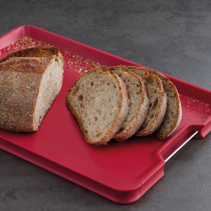 Joseph Joseph Cut & Carve Snijplank - Rood - L