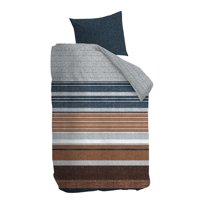 Beddinghouse Arvin Dekbedovertrek 140 x 200/220 cm - Blauw